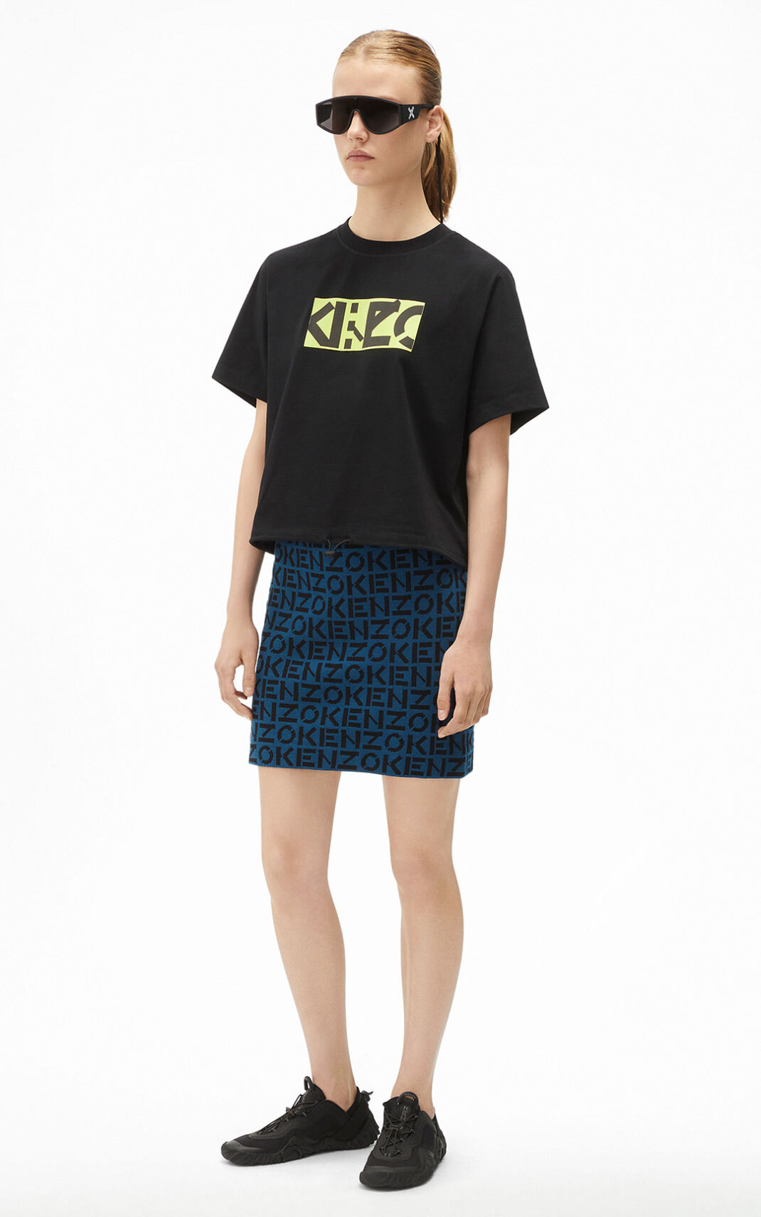 Kenzo Sport Box T-shirts Dame - Sort DK-875725